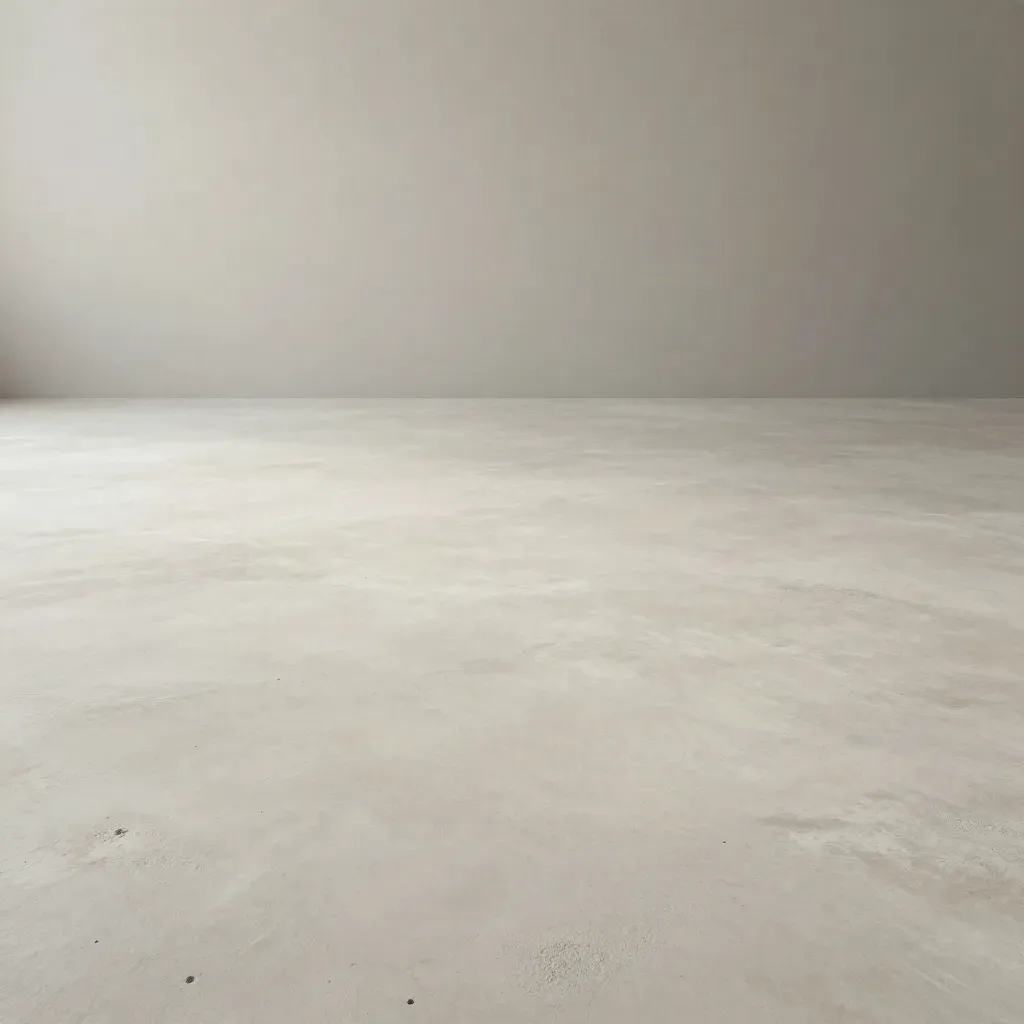 Neutrale grijs-beige beton- en pleisterachtergrond met zachte verlooprand en veel lege ruimte.
